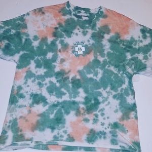 Pink Dolphin Tie Dye T-Shirt | XL